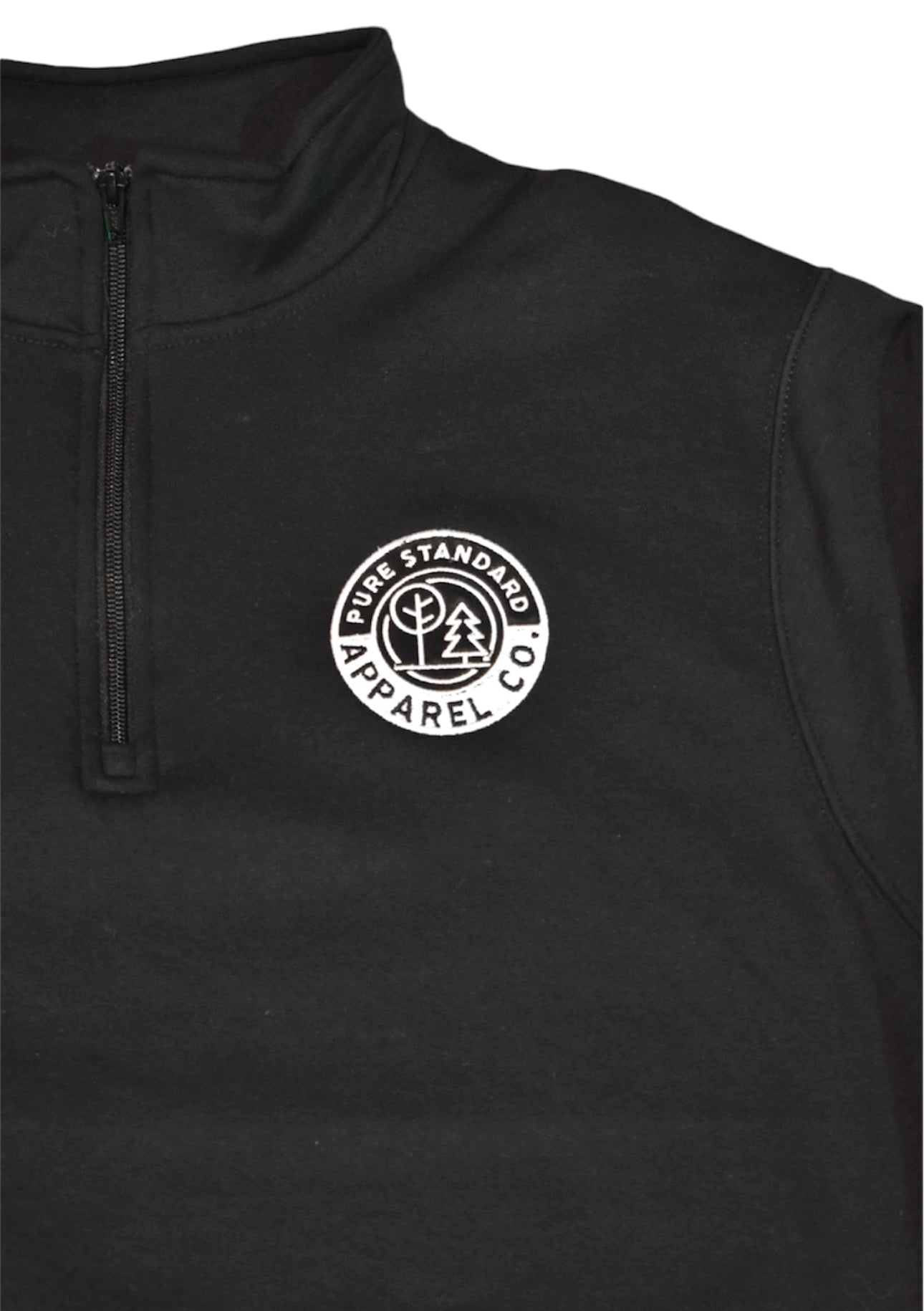 Black OG Logo Quarter Zip