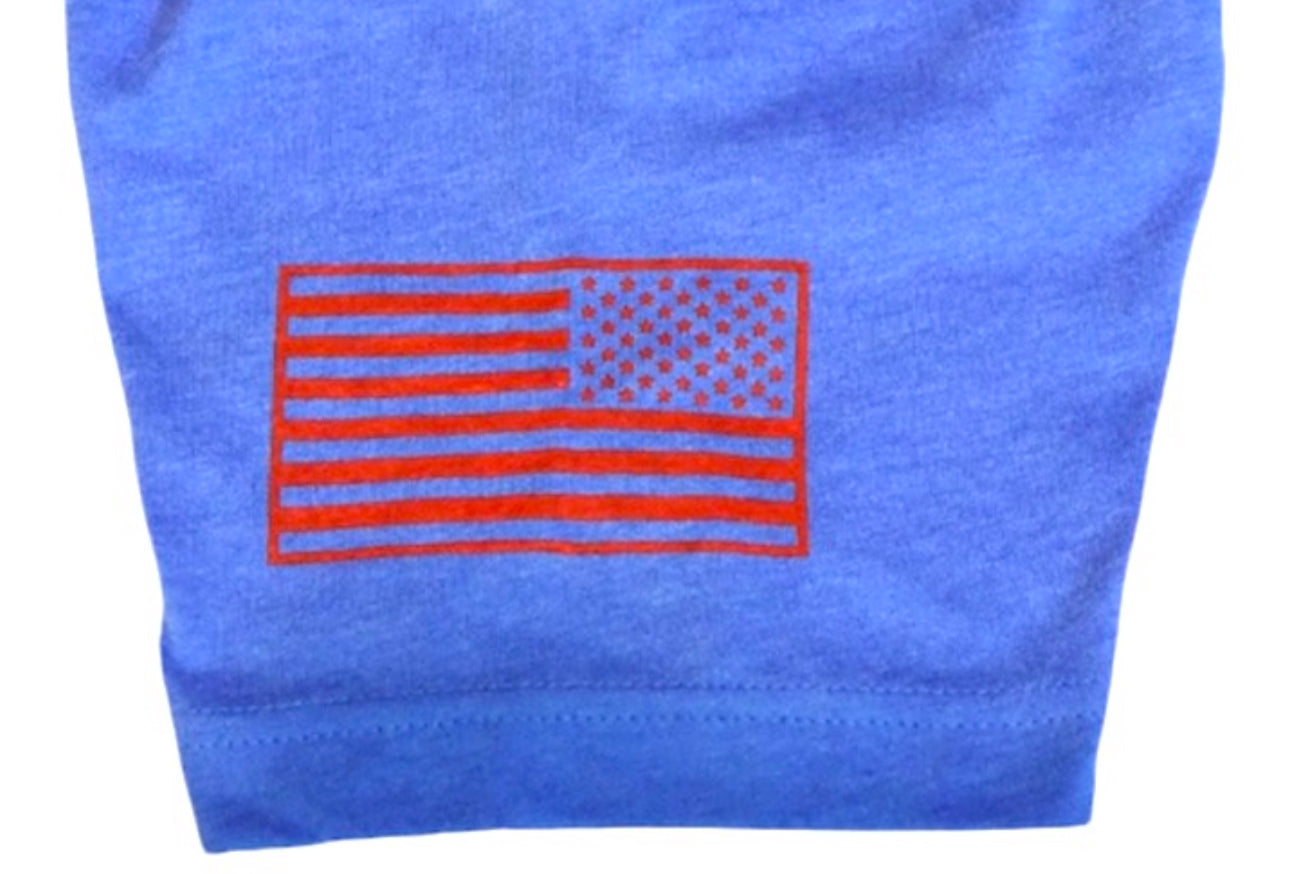 “Represent” Blue & Red T-Shirt