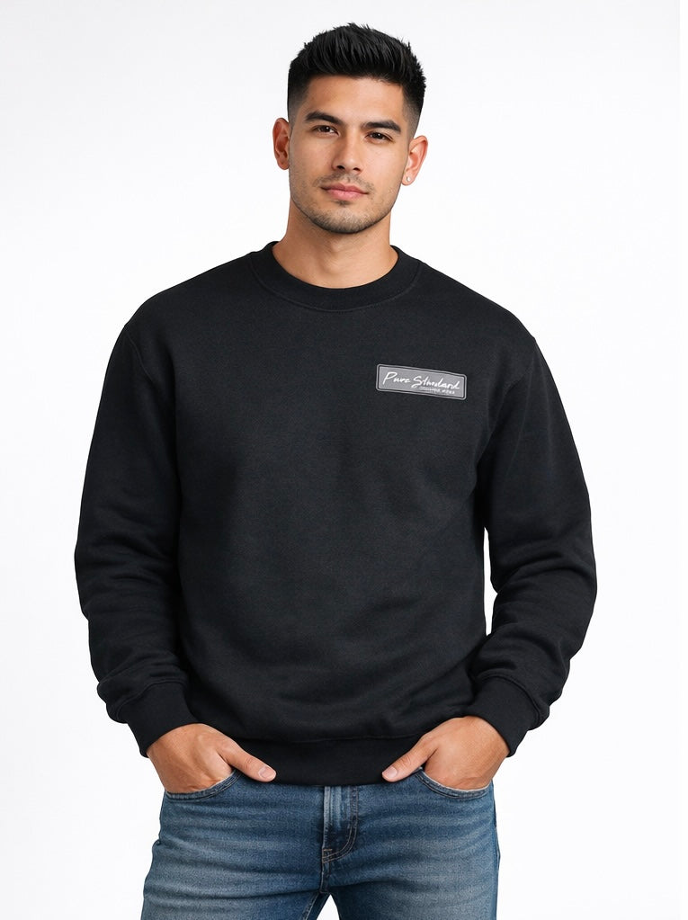 Pure Script Crewneck