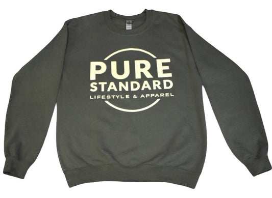 PS Army Green Crewneck