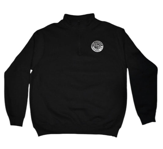 Black OG Logo Quarter Zip