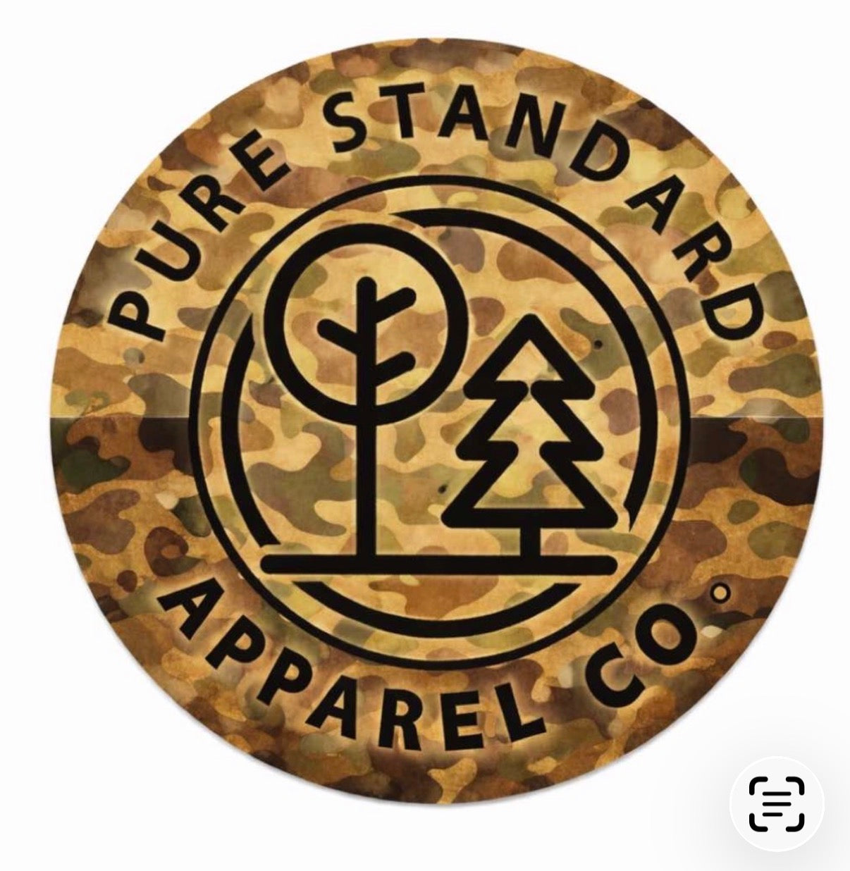 Pure OG Camo Sticker